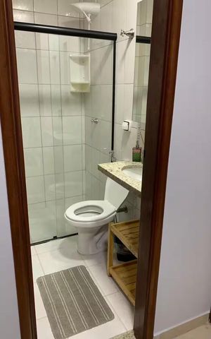 Apartamento para alugar com 42m², 1 quarto e 1 vaga Apartamento para alugar com 42m², 1 quarto e 1 vagaBanheiro
