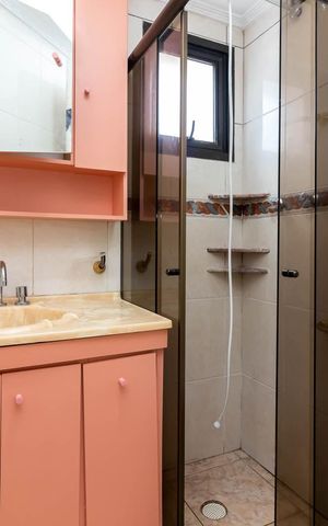 Apartamento à venda com 96m², 3 quartos e 1 vagaBanheiro da suíte