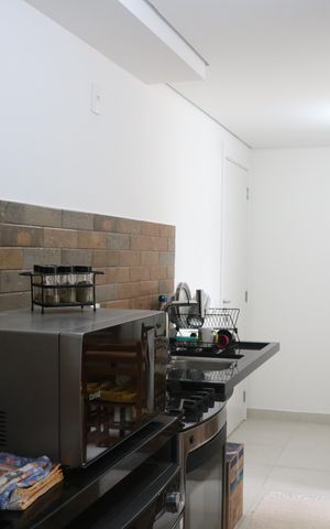Apartamento à venda com 34m², 2 quartos e sem vagaCozinha e Área de Serviço