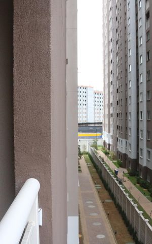 Apartamento à venda com 34m², 2 quartos e sem vagaVaranda