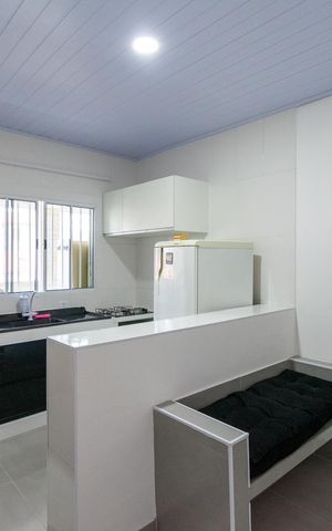 Studio para alugar com 35m², 1 quarto e sem vaga Studio para alugar com 35m², 1 quarto e sem vagaSala/Cozinha