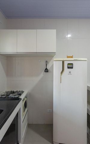 Studio para alugar com 35m², 1 quarto e sem vaga Studio para alugar com 35m², 1 quarto e sem vagaSala/Cozinha