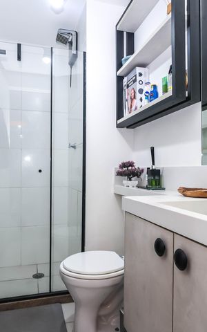 Apartamento à venda com 40m², 2 quartos e sem vagaBanheiro