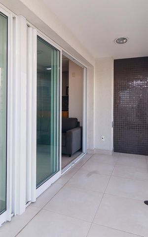 Apartamento para alugar com 50m², 1 quarto e 1 vagaSala - Varanda