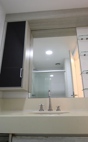 Apartamento para alugar com 90m², 3 quartos e 1 vagaBanheiro da suíte