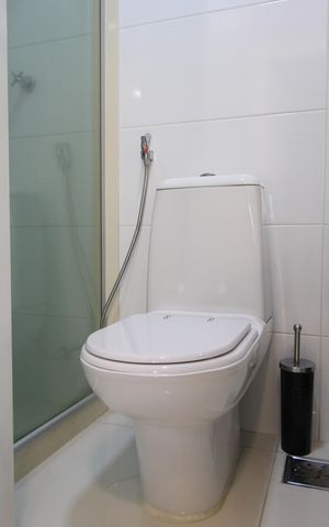 Apartamento para alugar com 90m², 3 quartos e 1 vagaBanheiro da suíte