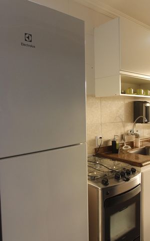 Casa de condomínio para alugar com 104m², 4 quartos e sem vagaCozinha