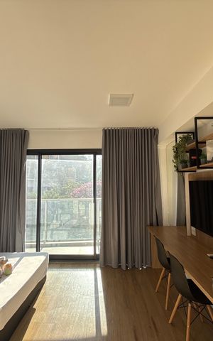 Studio para alugar com 28m², 1 quarto e sem vaga