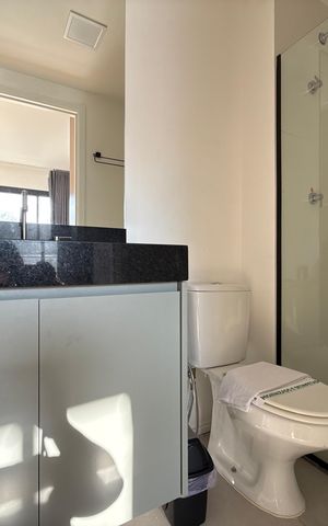 Studio para alugar com 28m², 1 quarto e sem vaga