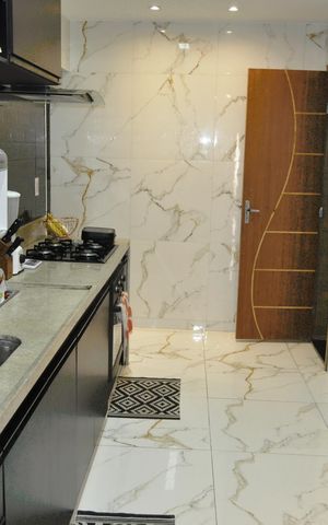 Casa de condomínio à venda com 110m², 3 quartos e sem vagaCozinha