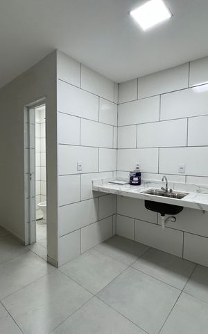 Studio para alugar com 25m², 1 quarto e sem vaga Studio para alugar com 25m², 1 quarto e sem vagaCozinha