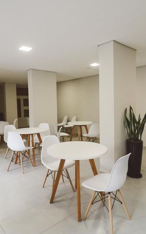 Apartamento à venda com 33m², 2 quartos e sem vagaÁrea comum - Salão de festas