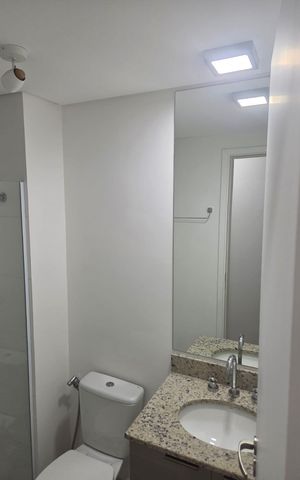 Apartamento para alugar com 56m², 2 quartos e 1 vaga Apartamento para alugar com 56m², 2 quartos e 1 vagaBanheiro