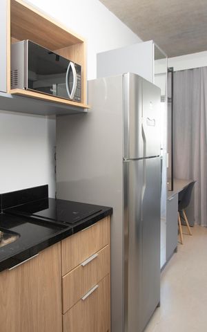 Studio para alugar com 17m², 1 quarto e sem vaga Studio para alugar com 17m², 1 quarto e sem vagaStudio