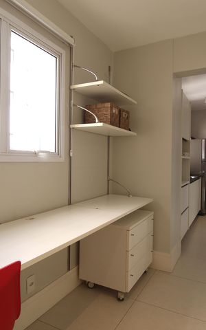 Apartamento à venda com 51m², 1 quarto e 1 vagaEscritório