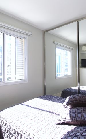 Apartamento à venda com 51m², 1 quarto e 1 vagaQuarto Suíte
