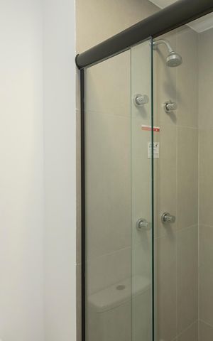 Studio para alugar com 17m², 1 quarto e sem vaga Studio para alugar com 17m², 1 quarto e sem vagaBanheiro