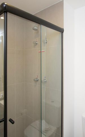 Studio para alugar com 17m², 1 quarto e sem vaga Studio para alugar com 17m², 1 quarto e sem vagaBanheiro