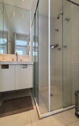 Studio à venda com 37m², 1 quarto e 1 vaga Studio à venda com 37m², 1 quarto e 1 vagaBanheiro
