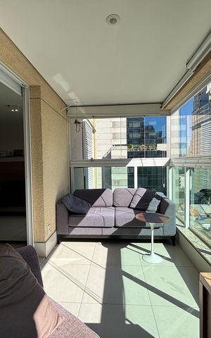 Studio à venda com 37m², 1 quarto e 1 vaga Studio à venda com 37m², 1 quarto e 1 vagaVaranda
