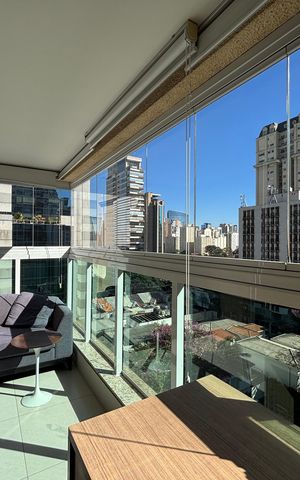 Studio à venda com 37m², 1 quarto e 1 vaga Studio à venda com 37m², 1 quarto e 1 vagaVaranda