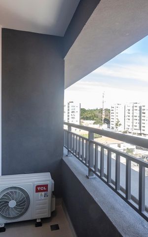 Studio para alugar com 17m², 1 quarto e sem vagaVaranda