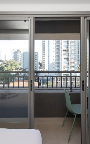 Studio para alugar com 17m², 1 quarto e sem vagaVaranda
