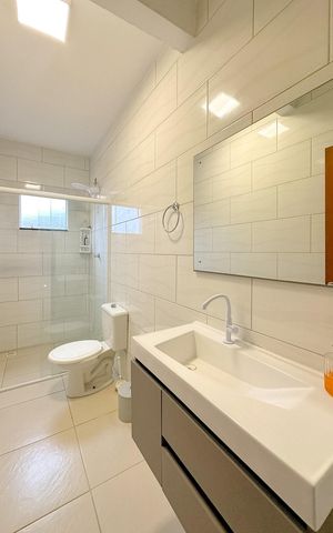 Casa para alugar com 110m², 2 quartos e 1 vagaBanheiro 2