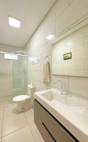 Casa para alugar com 110m², 2 quartos e 1 vagaBanheiro 1