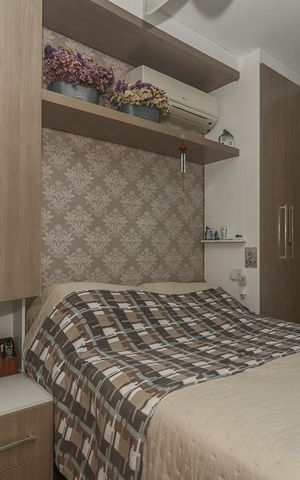 Apartamento à venda com 63m², 3 quartos e 1 vaga Apartamento à venda com 63m², 3 quartos e 1 vagaQuarto Suíte