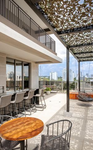 Studio para alugar com 17m², 1 quarto e sem vagaChurrasqueira