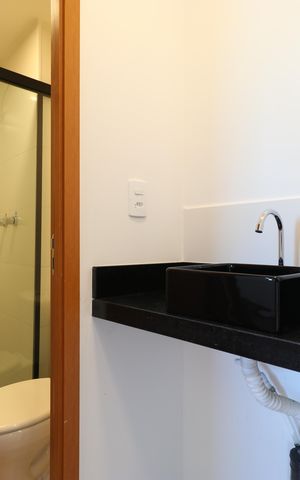 Apartamento para alugar com 38m², 2 quartos e sem vagaBanheiro