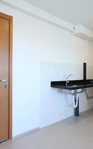Apartamento para alugar com 38m², 2 quartos e sem vagaCozinha e Área de Serviço