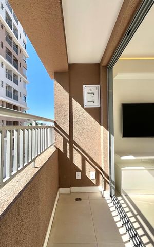 Apartamento para alugar com 35m², 1 quarto e sem vaga Apartamento para alugar com 35m², 1 quarto e sem vagaVaranda