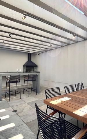 Apartamento para alugar com 35m², 1 quarto e sem vaga Apartamento para alugar com 35m², 1 quarto e sem vagaÁrea comum - Churrasqueira