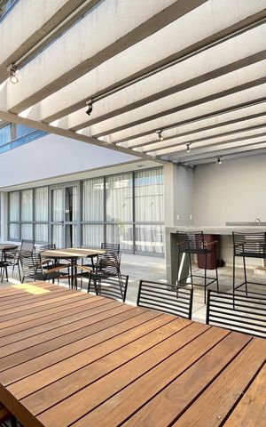Apartamento para alugar com 35m², 1 quarto e sem vaga Apartamento para alugar com 35m², 1 quarto e sem vagaÁrea comum - Churrasqueira