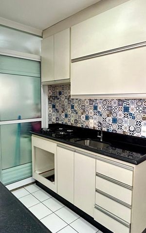 Apartamento à venda com 75m², 2 quartos e 2 vagas Apartamento à venda com 75m², 2 quartos e 2 vagasCozinha