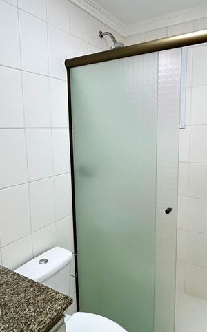 Apartamento à venda com 75m², 2 quartos e 2 vagas Apartamento à venda com 75m², 2 quartos e 2 vagasBanheiro 1