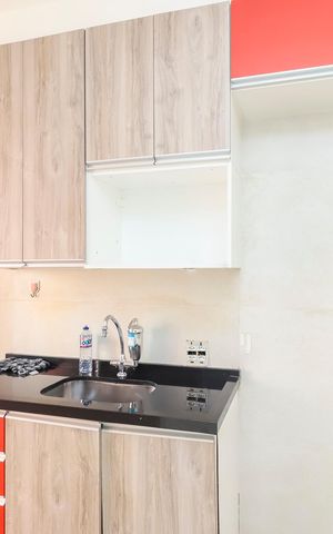 Apartamento para alugar com 45m², 2 quartos e sem vagaCozinha e Área de Serviço