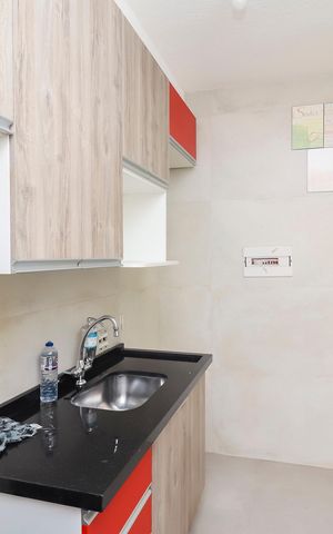 Apartamento para alugar com 45m², 2 quartos e sem vagaCozinha e Área de Serviço