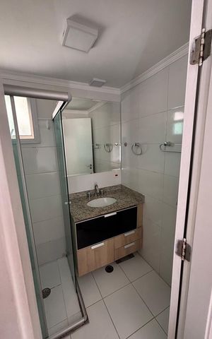 Apartamento à venda com 69m², 3 quartos e 1 vaga Apartamento à venda com 69m², 3 quartos e 1 vagaBanheiro social