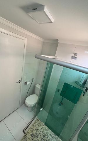 Apartamento à venda com 69m², 3 quartos e 1 vaga Apartamento à venda com 69m², 3 quartos e 1 vagaBanheiro da Suíte
