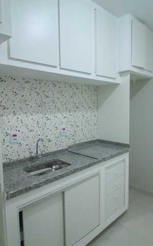 Studio para alugar com 27m², 1 quarto e sem vaga