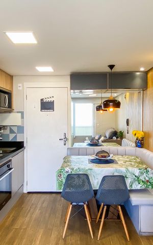 Apartamento para alugar com 39m², 2 quartos e 1 vaga Apartamento para alugar com 39m², 2 quartos e 1 vagaSala/Cozinha