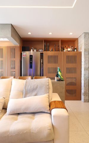 Apartamento à venda com 62m², 1 quarto e 2 vagasSala