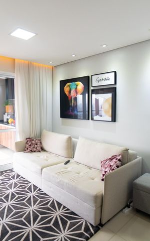 Apartamento à venda com 73m², 2 quartos e 1 vaga Apartamento à venda com 73m², 2 quartos e 1 vagaSala
