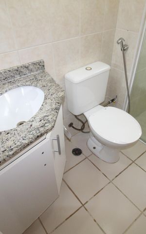 Apartamento para alugar com 80m², 3 quartos e 1 vagaBanheiro da Suíte