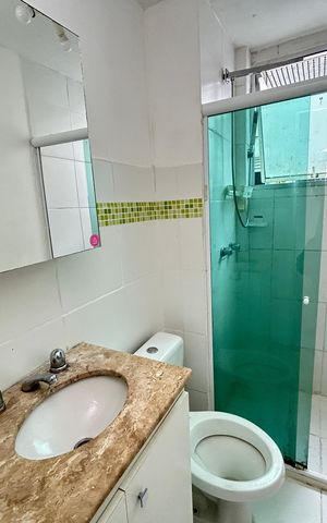 Apartamento para alugar com 44m², 2 quartos e 1 vagaBanheiro