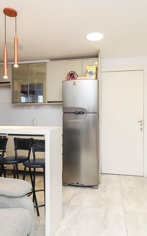 Apartamento à venda com 40m², 2 quartos e sem vagaSala