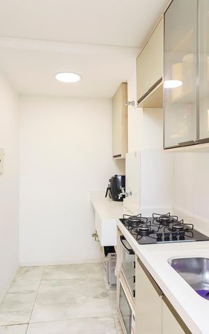 Apartamento à venda com 40m², 2 quartos e sem vagaCozinha e Área de Serviço